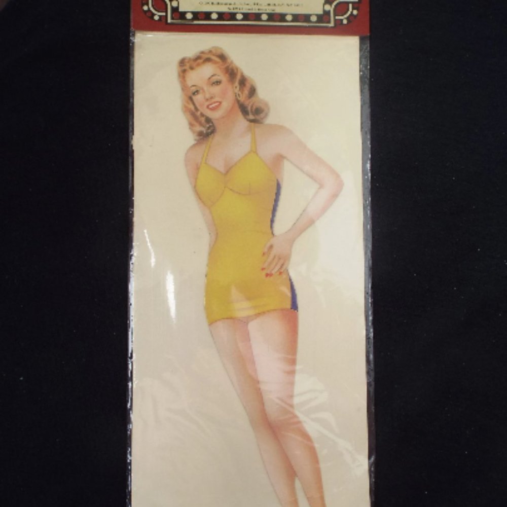 Vintage 1999 Collector's ANN SHERIDAN Cutout Paper Doll Set Unused